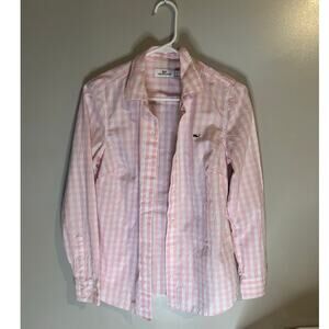 VIneyard Vines Gingham Shirt, Size 4